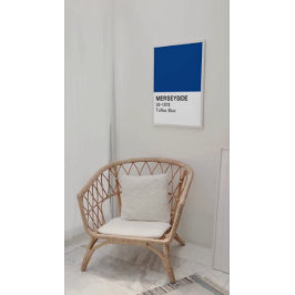 Merseyside Toffee Blue - Vollbreite Poster