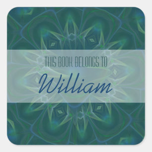 Mertini Fee Martini Kunst Quadratischer Aufkleber