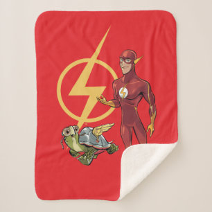 Merton und der Flash Sherpadecke