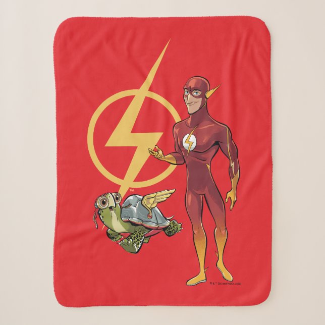 Merton und der Flash Sherpadecke (Vorderseite)