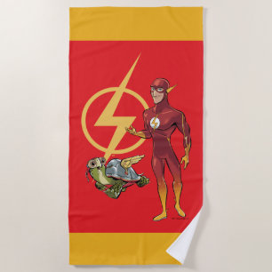 Merton und der Flash Strandtuch