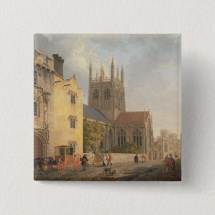 Merton Uni, Oxford, 1771 (Öl auf Leinwand) Button