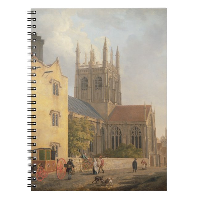 Merton Uni, Oxford, 1771 (Öl auf Leinwand) Notizblock (Vorderseite)
