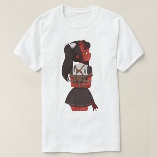 Meru der Succubus shibari T-Shirt (Design vorne)