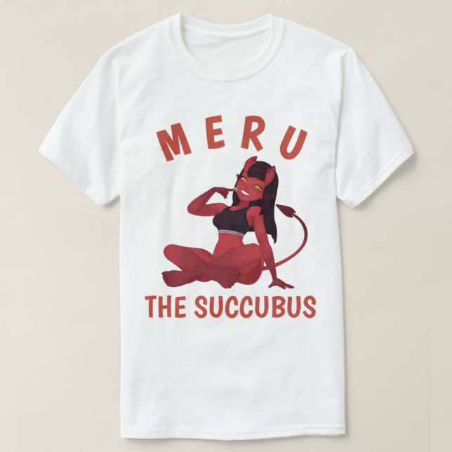 Meru the Succubus (1) T-Shirt (Design vorne)