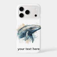 Merveille de baleine à l'aquarelle, personnalisé