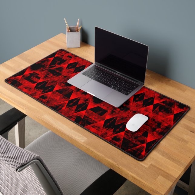 Merveille erratique rouge et noir diamant (Bureau 2)