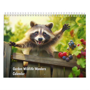 Merveilles de la faune de jardin - Calendrier