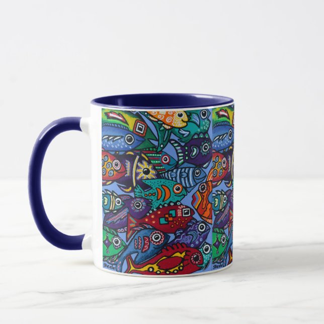 Merveilleuse Mug De Boisson Colorée Différente (Gauche)