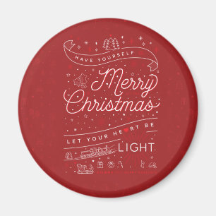 Merveilleux petit Magnet de Noël