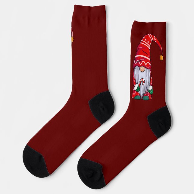 Mery Christmas Socks Socken (Linkes Detail)