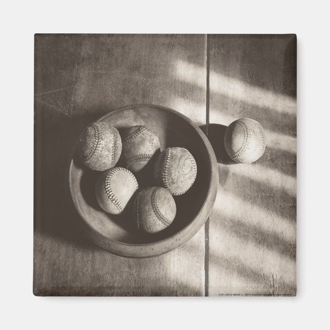 MES01BWD2 Baseball Bowl.tif Magnet (Vorne)