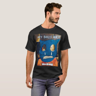 Mes boules ont blessé le T-shirt des hommes par