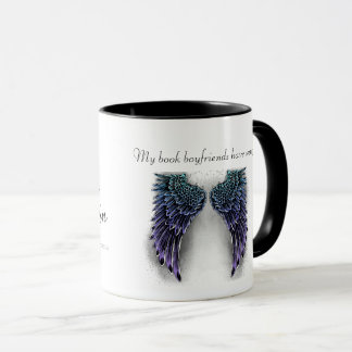 Mes copains du livre ont des ailes tasses de café.