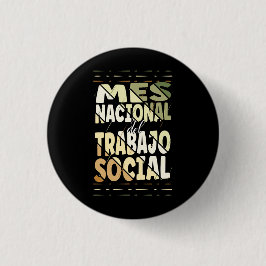 Mes Nacional del Trabajo Social Button
