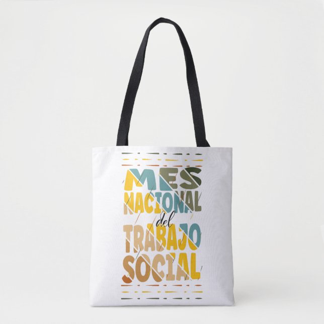 Mes Nacional del Trabajo Social, Sozialarbeiter Tasche (Vorderseite)