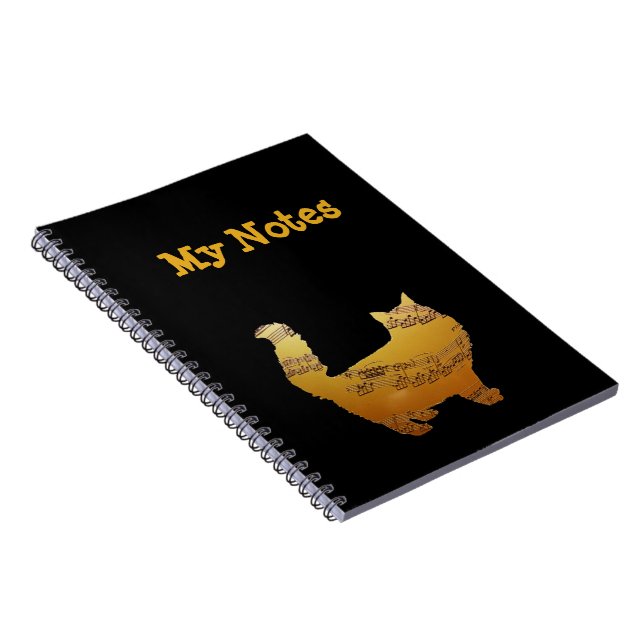 Mes notes, Carnet scolaire, notes musicales Amoure (Côté Droit)