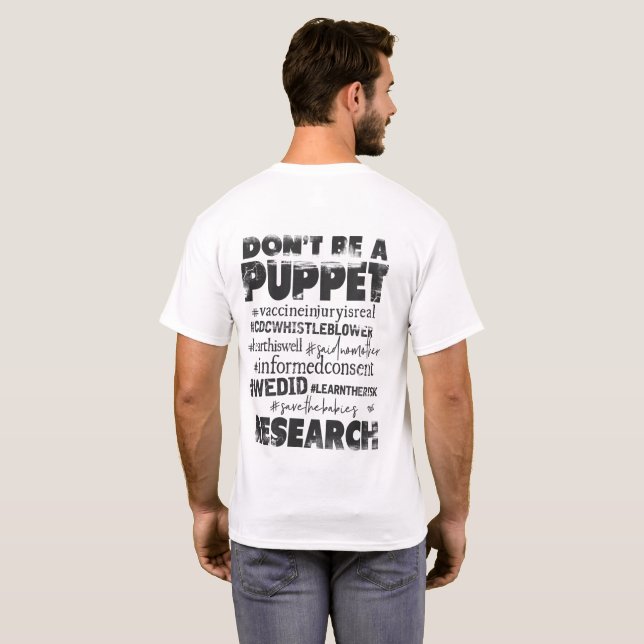 Mes personnes périssent - le T-shirt des hommes (Dos entier)