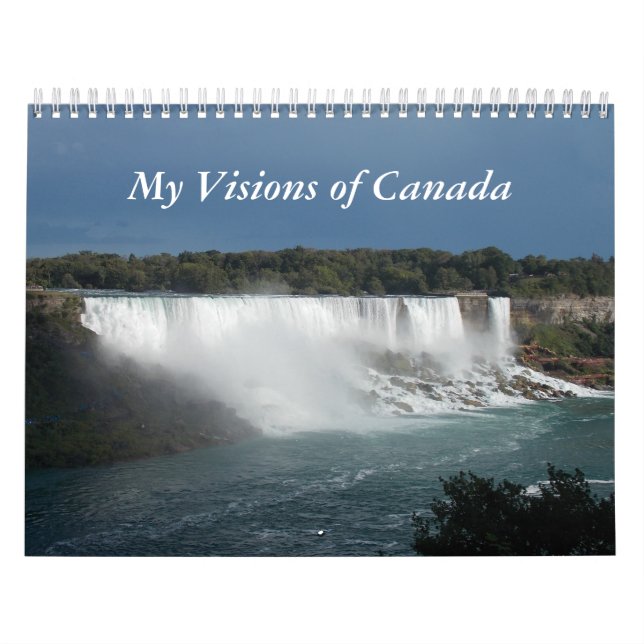 Mes visions de calendrier mural du Canada (Protection)