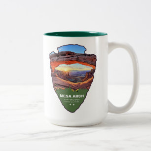 Mesa Arch Canyonlands Nationalpark Pfeilspitze Zweifarbige Tasse