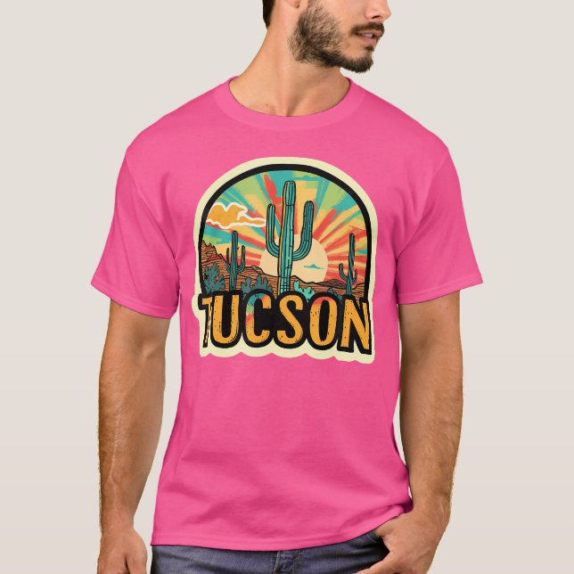 Mesa Arizona Az Cactus Desert Vacation T-Shirt (Vorderseite)
