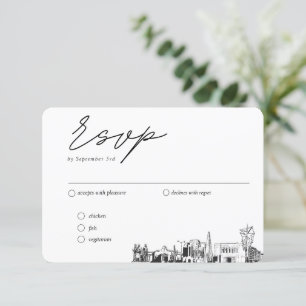 Mesa Arizona Hochzeit Traditionelle UAWG Optionen Begleitkarte