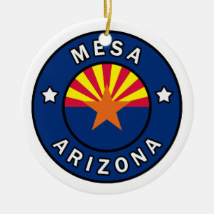 Mesa Arizona Keramik Ornament