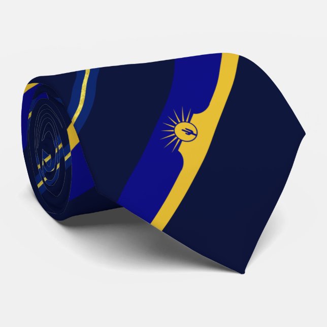 Mesa (Arizona) Stadtflagge Neck Tie Krawatte (Gerollt)