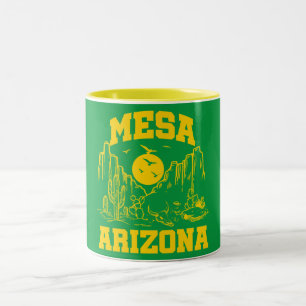 Mesa, Arizona Zweifarbige Tasse