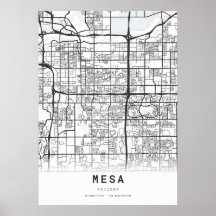 Mesa City Map