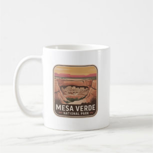 Mesa Verde National Park Cliff Dwelling Abzeichen Kaffeetasse