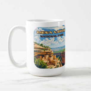 Mesa Verde National Park Colorado Cliff House Kaffeetasse