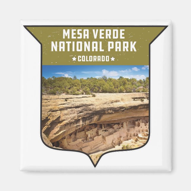 Mesa Verde Nationalpark Ancestral Pueblo Magnet (Vorne)