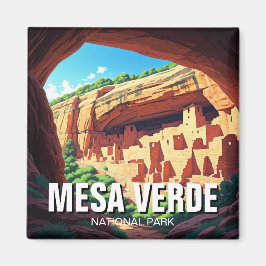 Mesa Verde Nationalpark Colorado Magnet