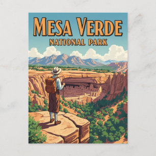 Mesa Verde Nationalpark Colorado Postkarte