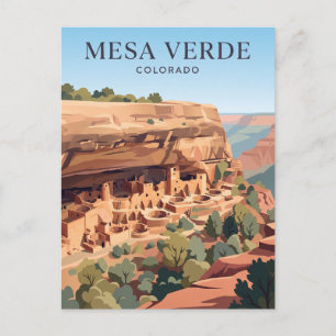 Mesa Verde Nationalpark Colorado Postkarte