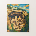 Mesa Verde Nationalpark Illustration Kunst, Dichtu<br><div class="desc">Mesa Verde Vektorgrafik Design. Der Park ist bekannt für seine gut erhaltenen Ancestral Pueblo Klippen,  insbesondere das riesige Cliff Palace.</div>