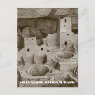 Mesa Verde Nationalpark Post Card Postkarte