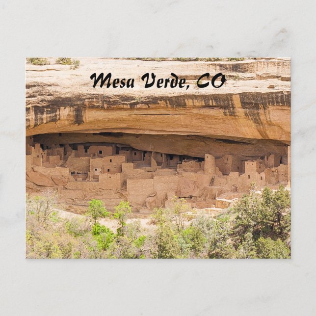 Mesa Verde Nationalpark Postkarte (Vorderseite)