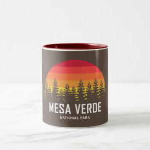 Mesa Verde Nationalpark Zweifarbige Tasse