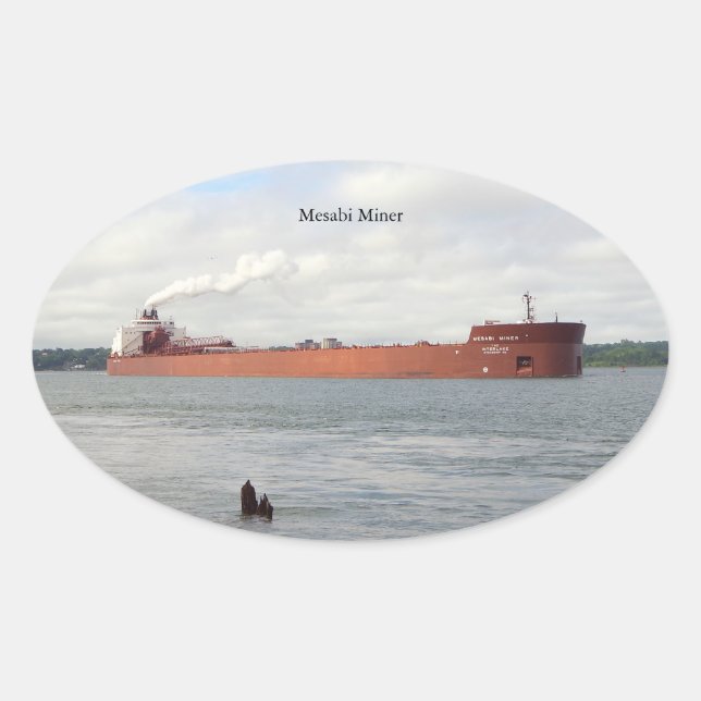 Mesabi Miner Aufkleber (Vorderseite)