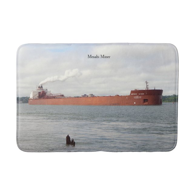 Mesabi Miner bathmat Badematte (Vorderseite)