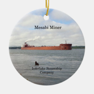 Mesabi Miner-Organisation Keramik Ornament