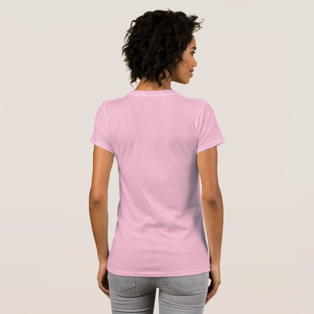 MESDAMES ROSE T-SHIRT (Dos entier)