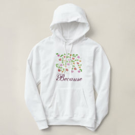Mesdames Sweat - shirt à capuche blanc