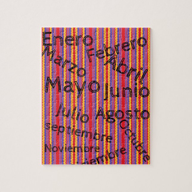 meses del anio (Vertikal)