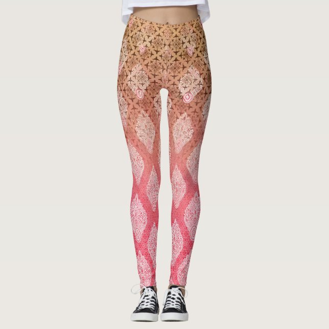 Mesh, Glowmode & Biker Leggings | Bildhauerfahne (Vorderseite)