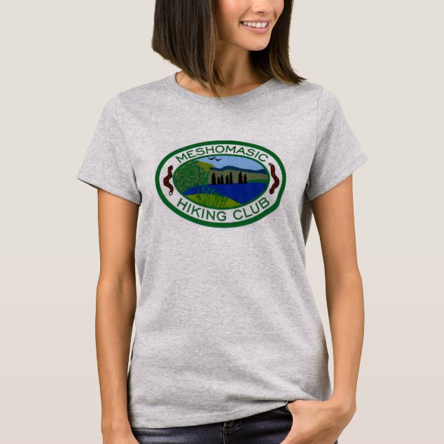 Meshomasischer Wanderclub T - Shirt "Ledge" (Vorderseite)
