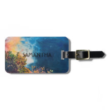 MESMERIISIERUNG DER OZEANWASCHEN LUGGAGE TAG