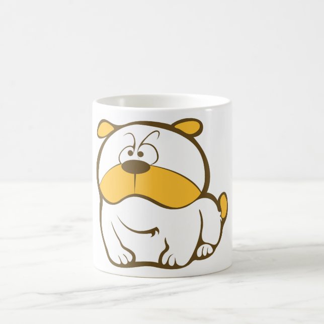 Mesmerisierende Buldog-Tasse Kaffeetasse (Mittel)